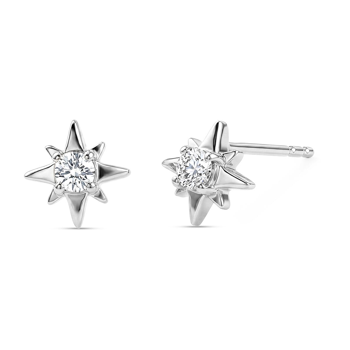 18k Gold Stud Earrings