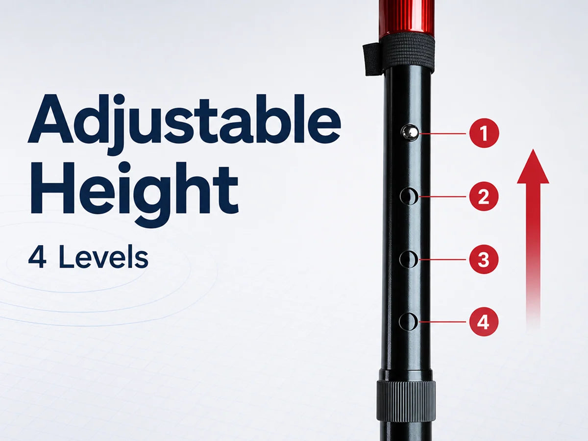 Adjustable Height for a Better Fit