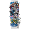 Set of 10 Friendship Bracelets with Charms on Multi Color Cords (Adjustable) - Sticky add to cart bar