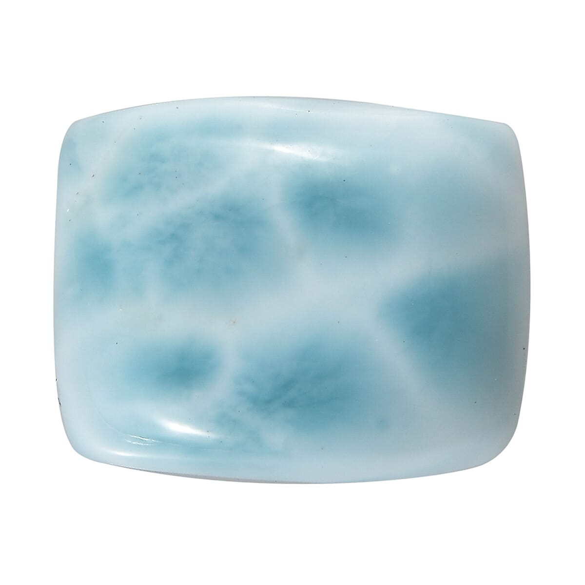 Larimar (Cush 11x9 mm) 4.18 ctw Loose Gemstone