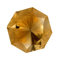 Brazilian Citrine (Octillion 11 mm) 4.93 ctw Loose Gemstone
