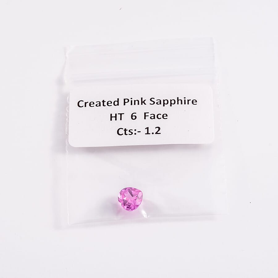 Created Pink Sapphire