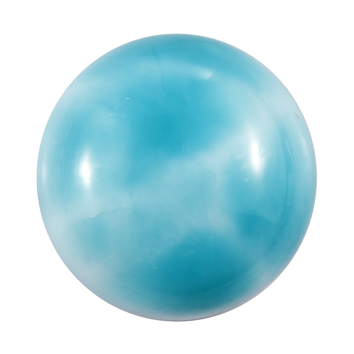AA Larimar (Rnd 11 mm) 4.32 ctw Loose gemstone