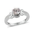 Created White Sapphire Sterling Silver Ring (Size 7) TGW 8.109 Cts. TGW 8.11 Cts. - Sticky add to cart bar