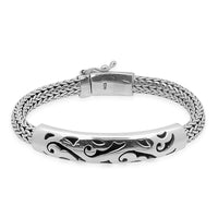 Bali Legacy Collection Bracelet in Sterling Silver Nickel Free (7.5 in, 45 g)