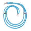Malgache Neon Apatite Necklace 20 Inches in Sterling Silver 127.50 ctw - Sticky add to cart bar