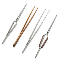 Gem Workshop Set of 4 Copper and Stainless Steel Soldering Tweezers