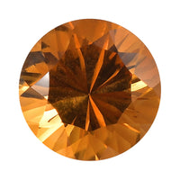 AA Santa Ana Madeira Citrine (Rnd 10 mm) 3.12 ctw Loose gemstone