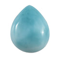 AA Larimar (Pear 12x10 mm) 3.94 ctw Loose gemstone - Sticky add to cart bar