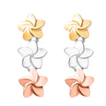 D'Joy Flower Earrings in 14K YRG Over and Sterling Silver 3.30 Grams - Sticky add to cart bar
