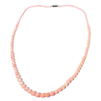 Pink Morganite Sterling Silver Necklace (30 in) TGW 320.000 Cts. TGW 320.00 Cts.