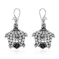Bali Legacy Collection Sterling Silver Turtle Earrings (4.4 g)