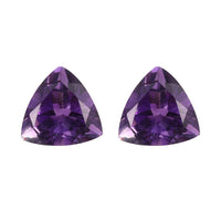 AAA Mashamba Amethyst (Trl 8 mm) 1.42 ctw Loose Gemstone