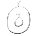 Snake Bracelet (Adjustable) and Necklace (Adjustable) in Stainless Steel - Sticky add to cart bar