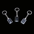 Set of 3 Butterfly, Flower and Angel Crystal Keychains with LED Light (4 in) - Sticky add to cart bar