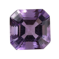 AA Asscher Cut Rose De France Amethyst (Oct 8x8 mm) 2.04 ctw Loose Gemstone