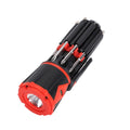 Red 10-in-1 LED Multi-Functional Screwdriver Tool (Requires 3 AAA) - Sticky add to cart bar