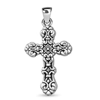 Cross Pendant in Sterling Silver 3.21 Grams