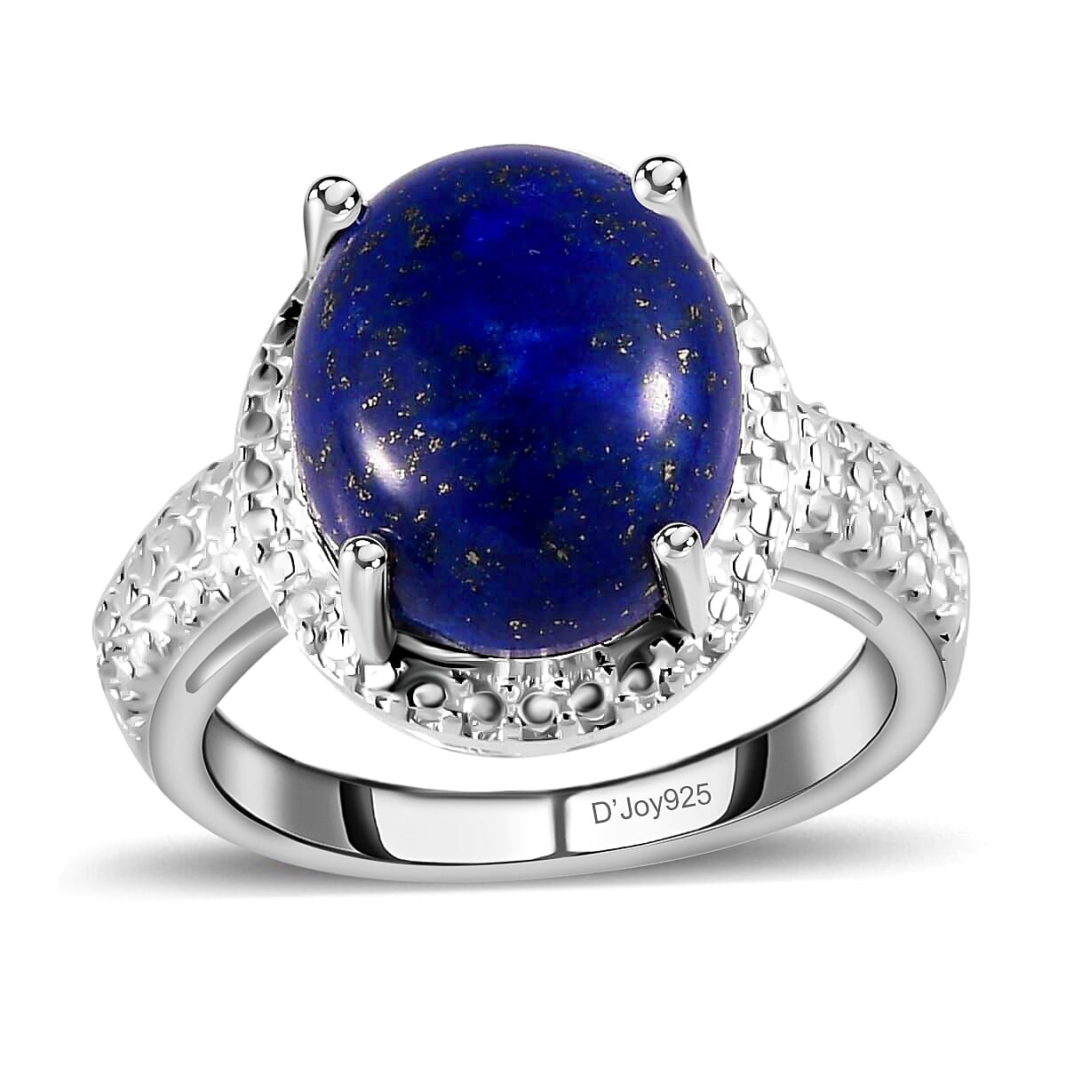 Lapis Lazuli 5.85 ctw Ring In Sterling Silver, Solitaire Engagement Rings, Fashion Ring For Women