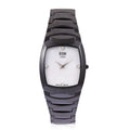 EON 1962 Diamond Swiss Movement Water Resistant Watch with Black Ceramic Strap & Stainless Steel Back TDiaWt 0.06 cts, TGW 383.96 cts. - Sticky add to cart bar