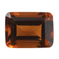 Brazilian Cherry Citrine (Oct 8x6 mm) 1.35 ctw Loose Gemstone - Sticky add to cart bar