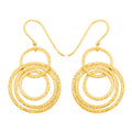 Earrings in 14K Yellow Gold Over Sterling Silver 3 Grams - Sticky add to cart bar