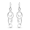 Earrings in Rhodium Over Sterling Silver 3 Grams - Sticky add to cart bar