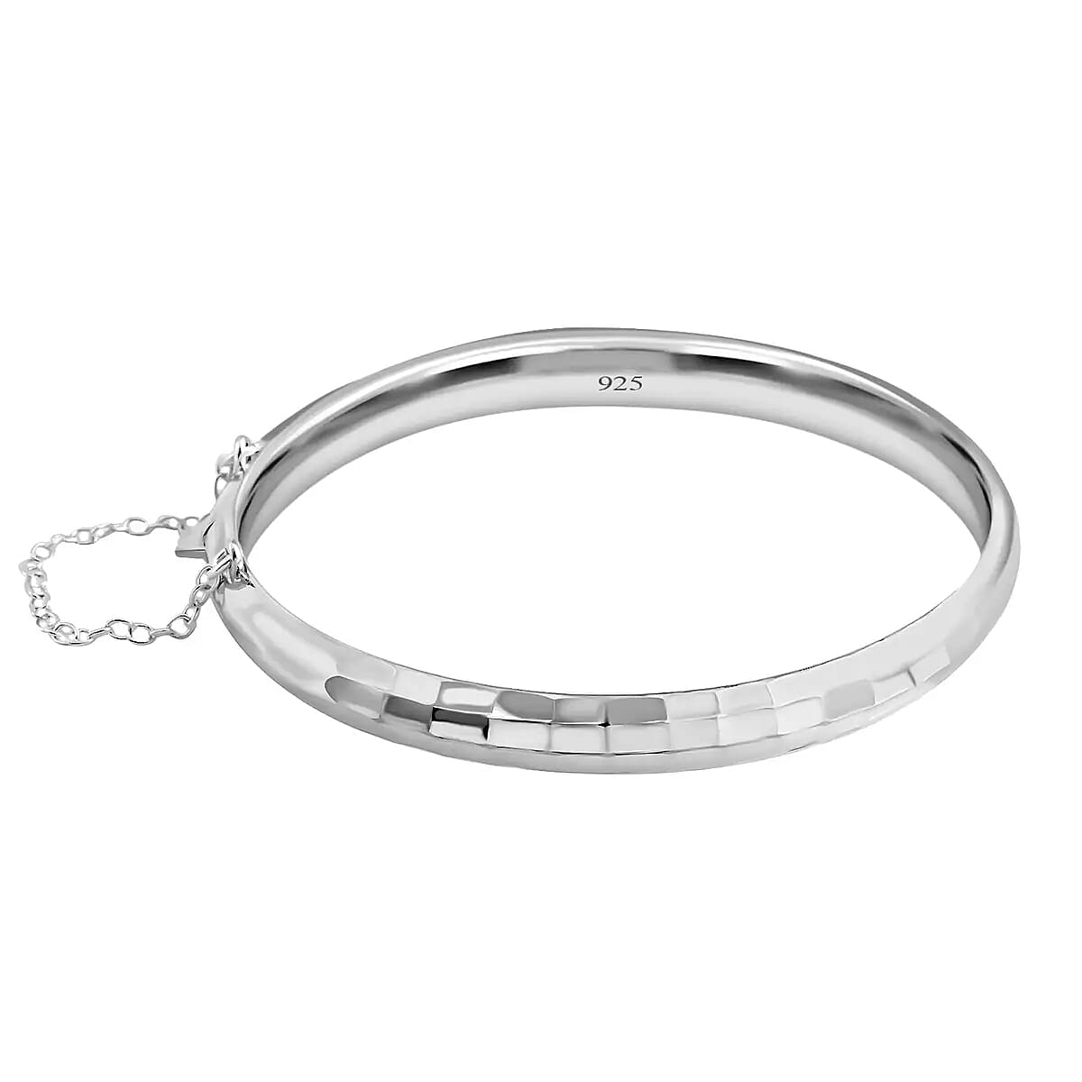 Sterling Silver Bracelet (7.50 In) (7.80g)