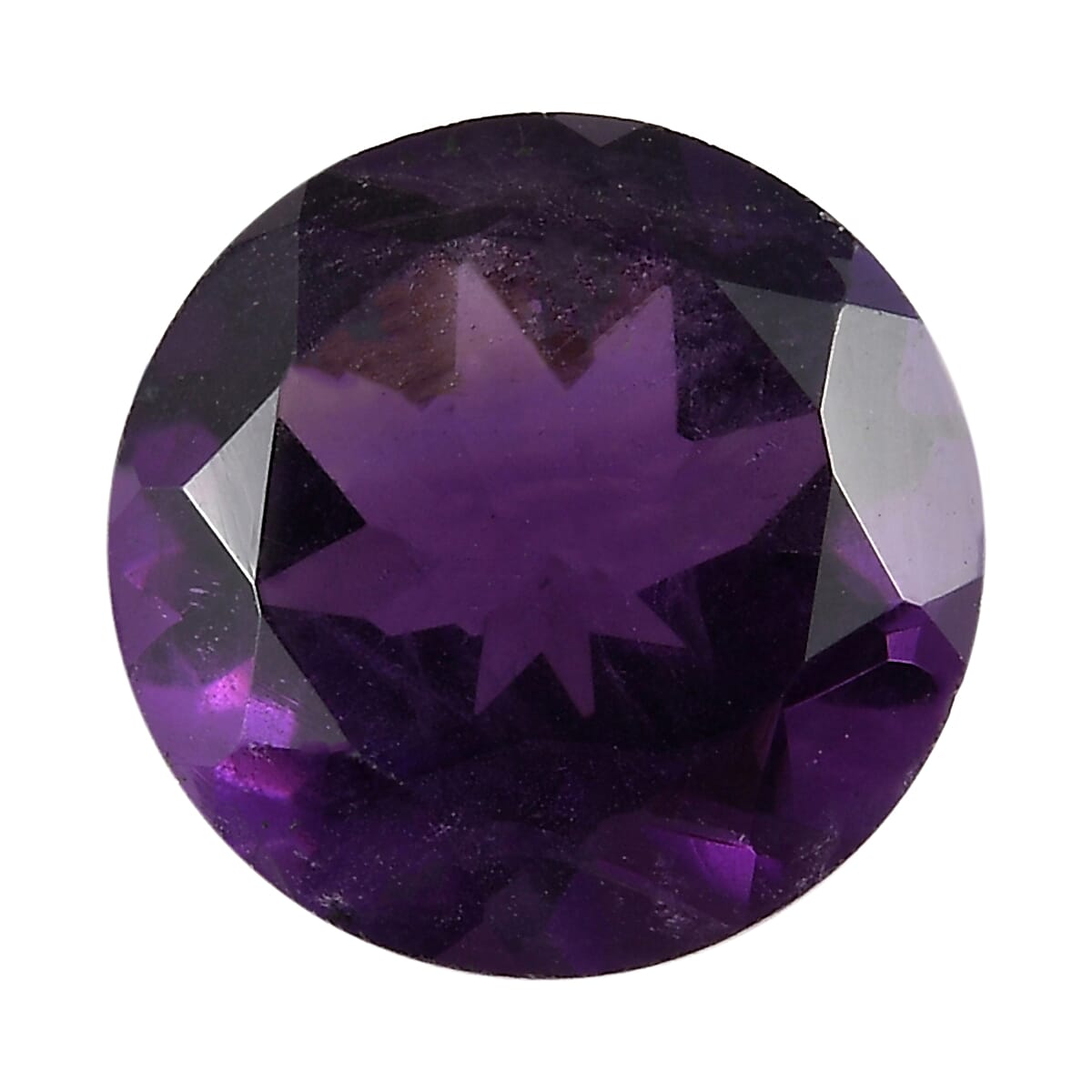 AA African Amethyst (Rnd 10 mm) 3.01 ctw Loose Gemstone