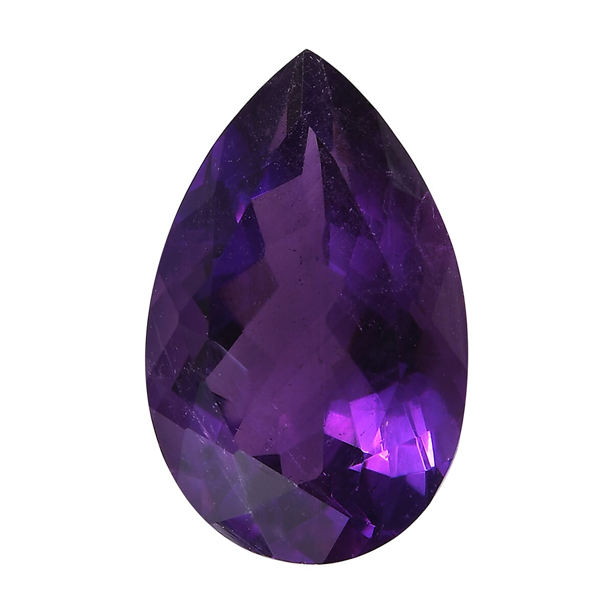 AA African Amethyst (Pear 16x10 mm) 5.30 ctw Loose Gemstone