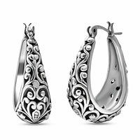 Sterling Silver Hoop Earrings