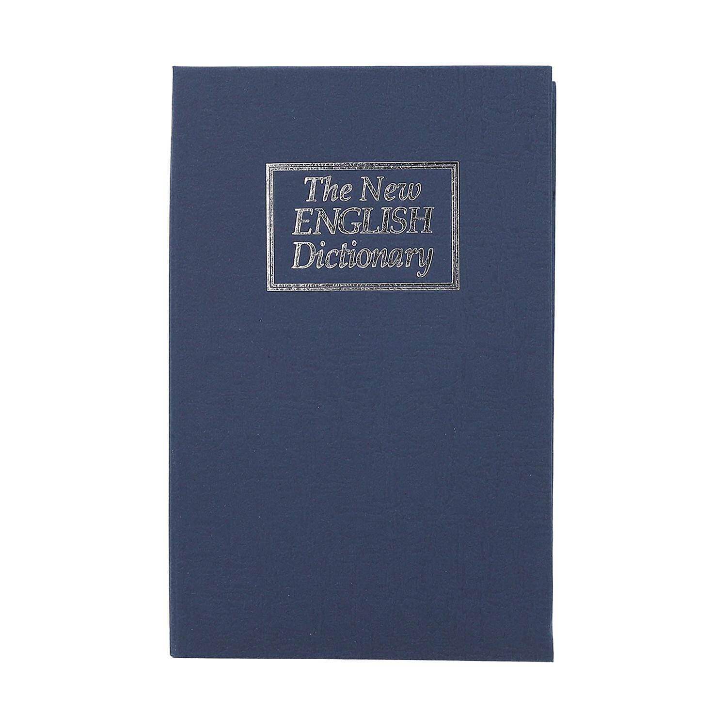 The New English Dictionary Blue Book Safe (7.08x2.16x4.52 in)