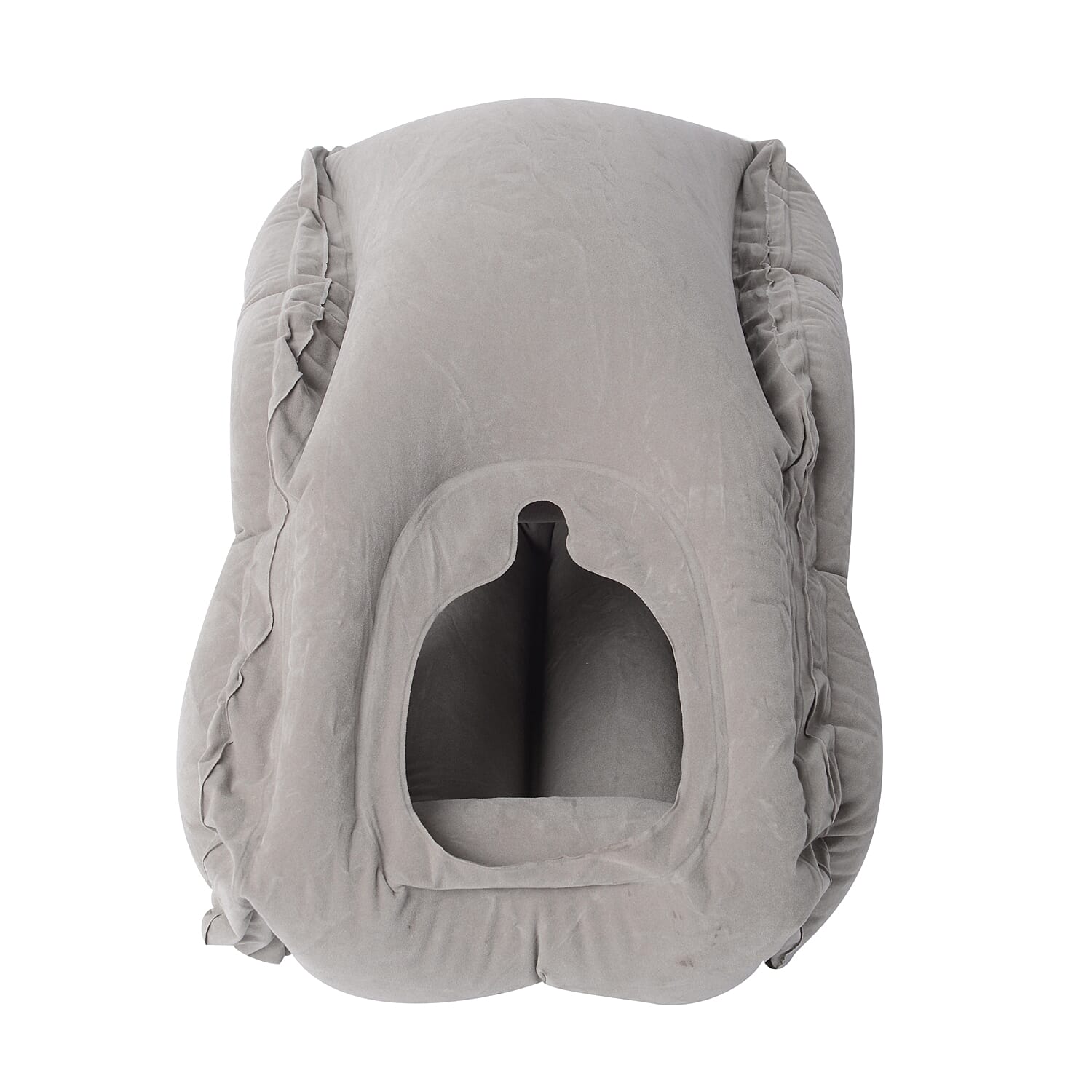 Inflatable Travel Pillow Blue
