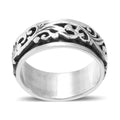 Sterling Silver Spinner Band Ring (Size 11.0) 7.65 Grams - Sticky add to cart bar