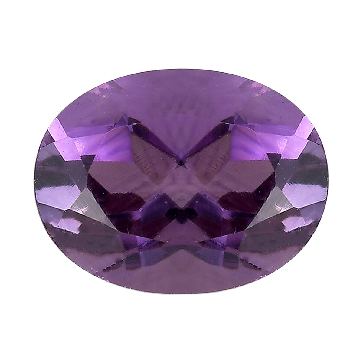 Mashamba Amethyst (Ovl 9x7 mm) 1.61 ctw Loose Gemstone
