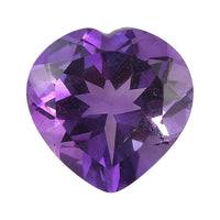 AA Moroccan Amethyst (Hrt 11 mm) 3.99 ctw Loose Gemstone