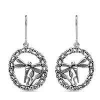 BALI LEGACY Dragonfly Earrings in Sterling Silver 3.74 Grams