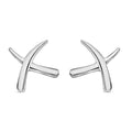 RACHEL GALLEY Rhodium Over Sterling Silver 5mm Earrings - Sticky add to cart bar