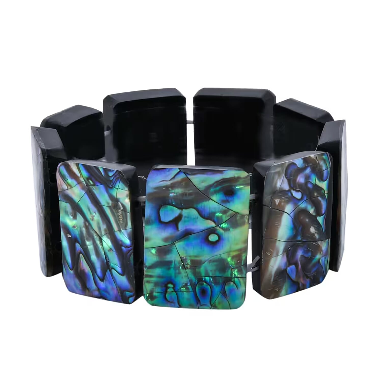 Abalone Shell Stretch Bracelet