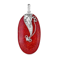 BALI LEGACY Sponge Coral Pendant in Sterling Silver