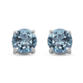 Sky Blue Topaz Earrings in Sterling Silver - Sticky add to cart bar