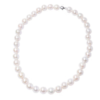 950 Platinum Magnetic Lock Edison Pearl Necklace (20 Inches)