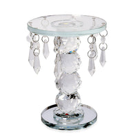 White 4 Ball Chandelier Pillar Stand (5x4 in)