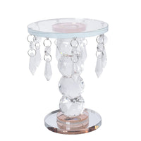 White 4 Ball Chandelier Pillar Stand (5x4 in)