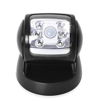 Black Wireless LED Porch Light with Motion Sensor (4xC Not Included)