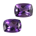 AA Mashamba Amethyst Set of 2 (Cush 9x7 mm) 1.61 ctw Loose Gemstone - Sticky add to cart bar