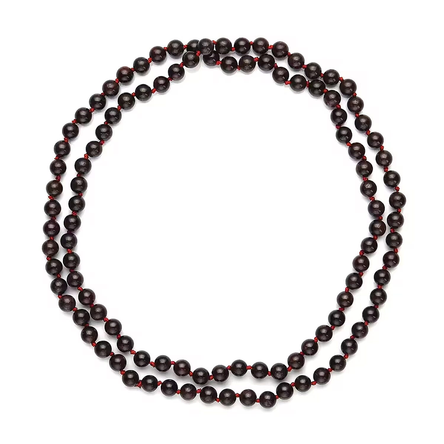 Lapis Lazuli Beaded Endless Necklace 34 Inches 346.50 ctw