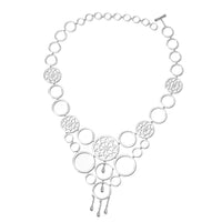 LucyQ Dream Catcher Collection Necklace 20 Inch in Sterling Silver 58.40 Grams