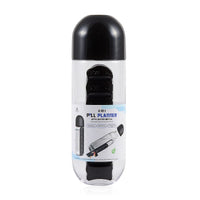 2-in-1 Pill Planner Water Bottle - Teal, 20oz