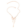 LucyQ Drip Collection 14K YG Over Sterling Silver Necklace (20 In) (15 g) - Sticky add to cart bar
